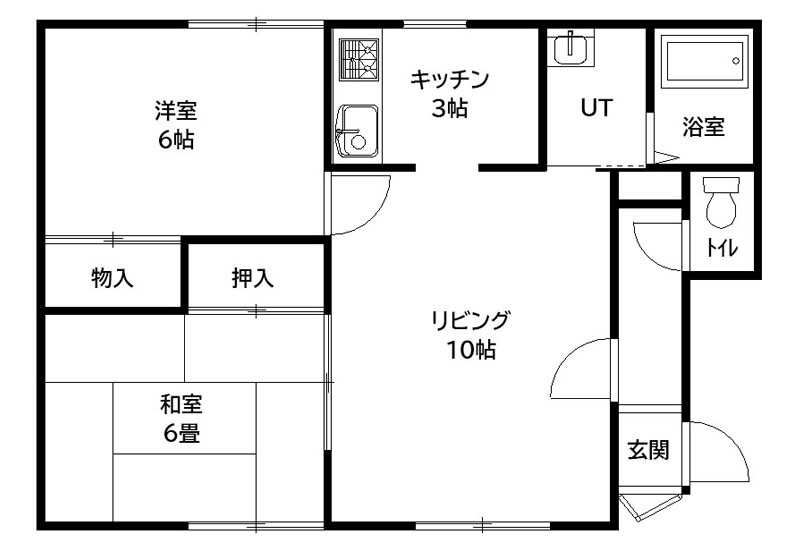 リラックスIN曙 間取図